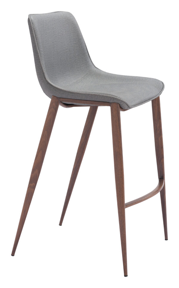 Magnus Barstool Walnut (set of 2) - Image 11