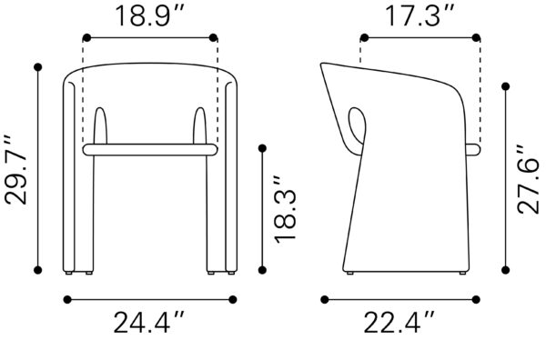 Rosyth Dining Chair - Image 10