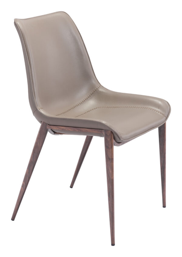 Magnus Dining Chair Walnut (set of 2) - Image 12