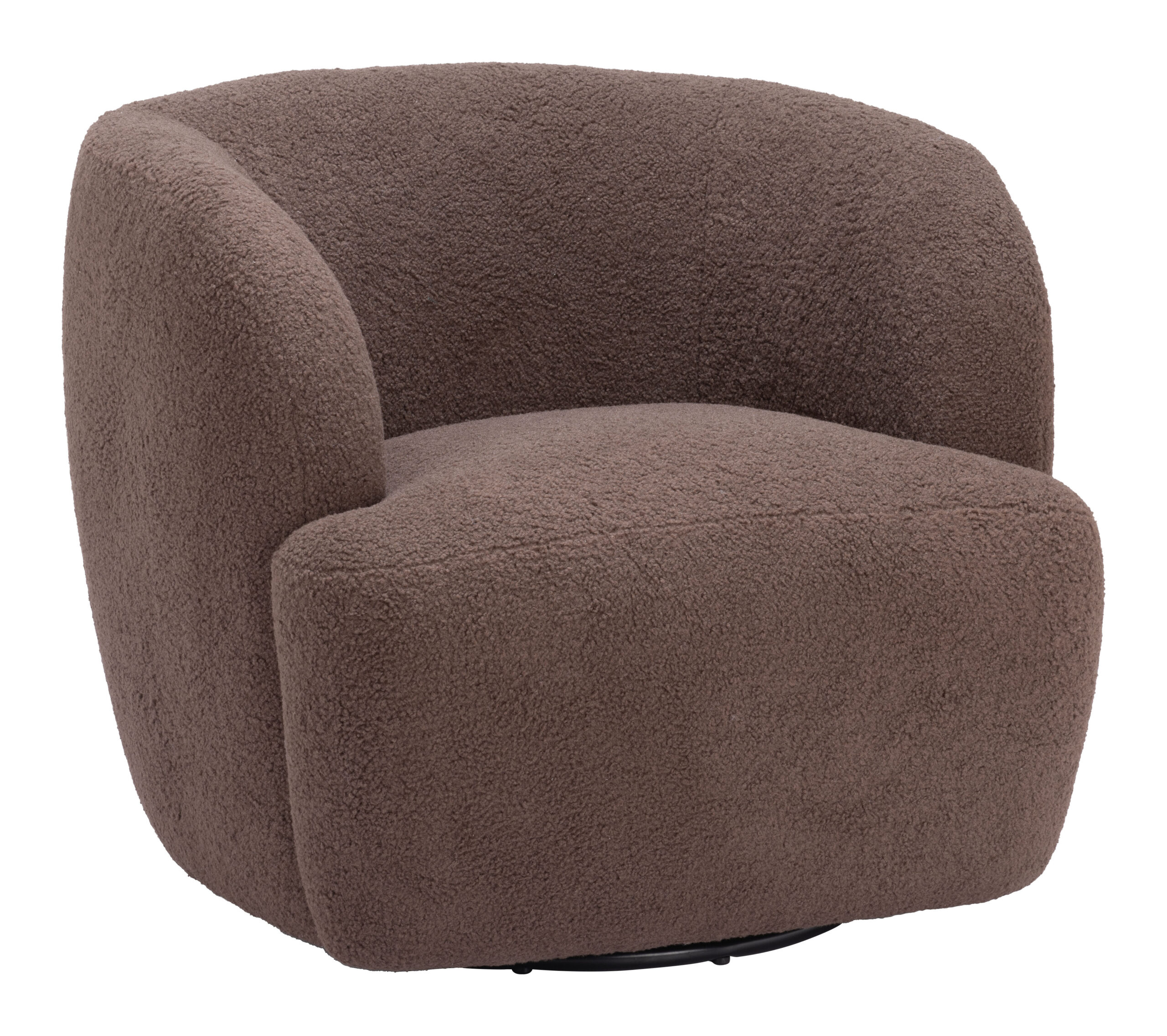 Govan Swivel Chair Brown 109958