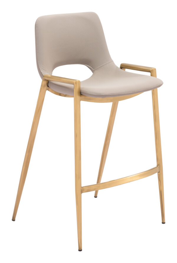 Desi Counter Stool Gold (set of 2) - Image 11