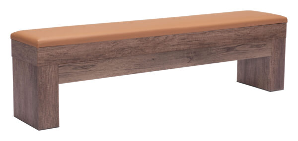 Bonker Storage Bench Brown 109497 (set of 2) - Image 3
