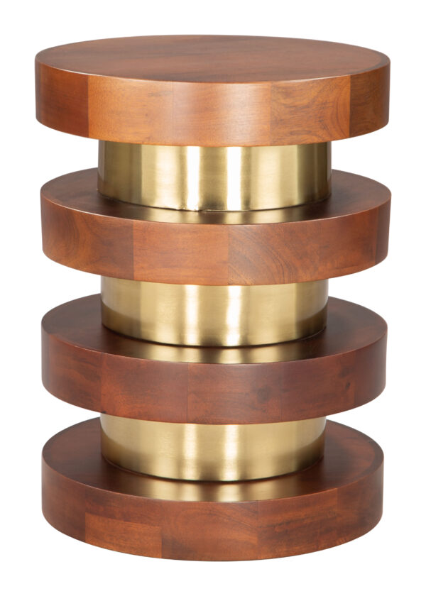 Marigot Side Table Walnut 109774 - Image 3