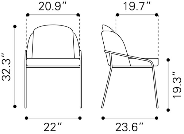 Jambi Dining Chair (set of 2) - Image 3