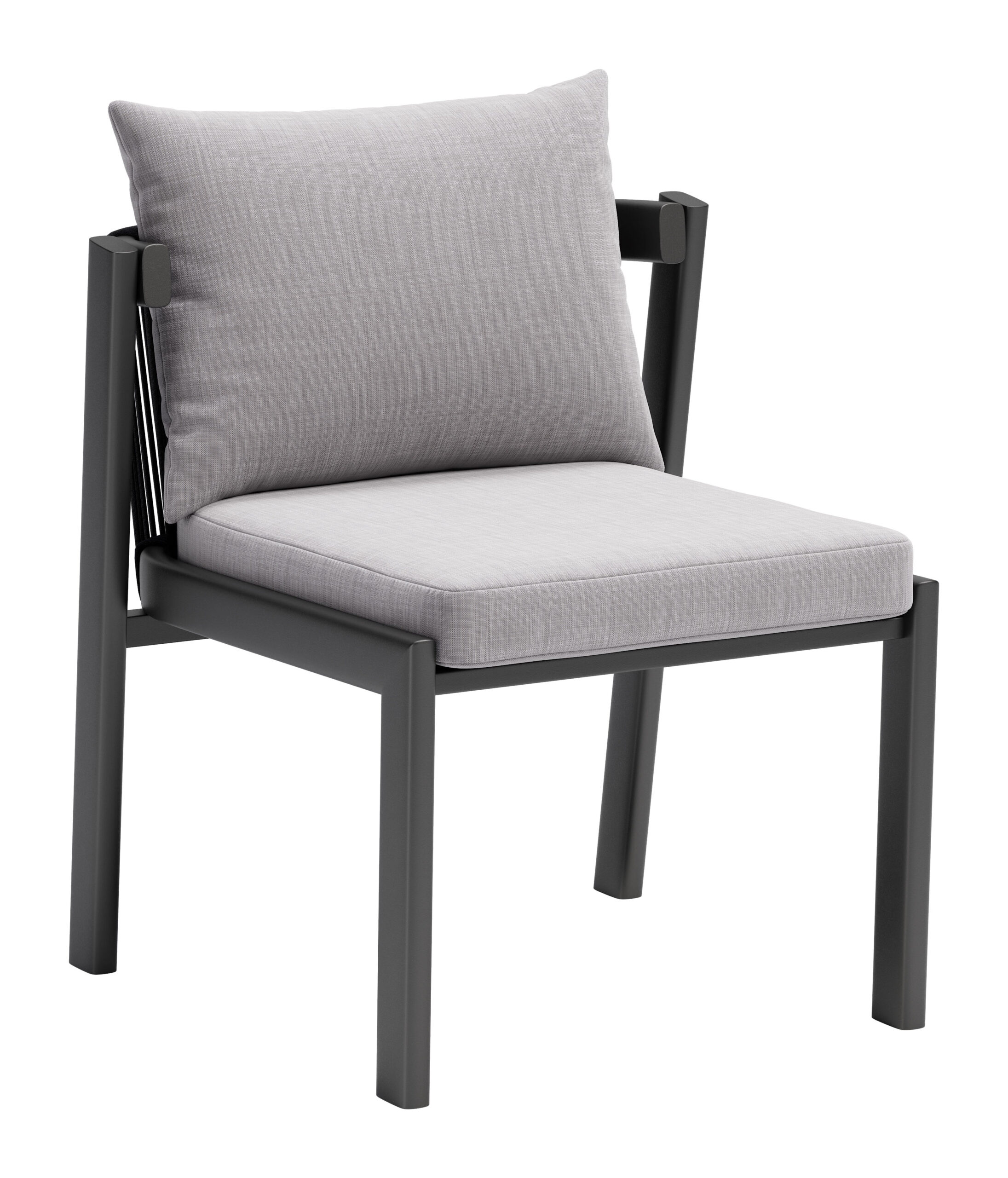 Horizon Dining Chair Gray 704008 (set of 2)