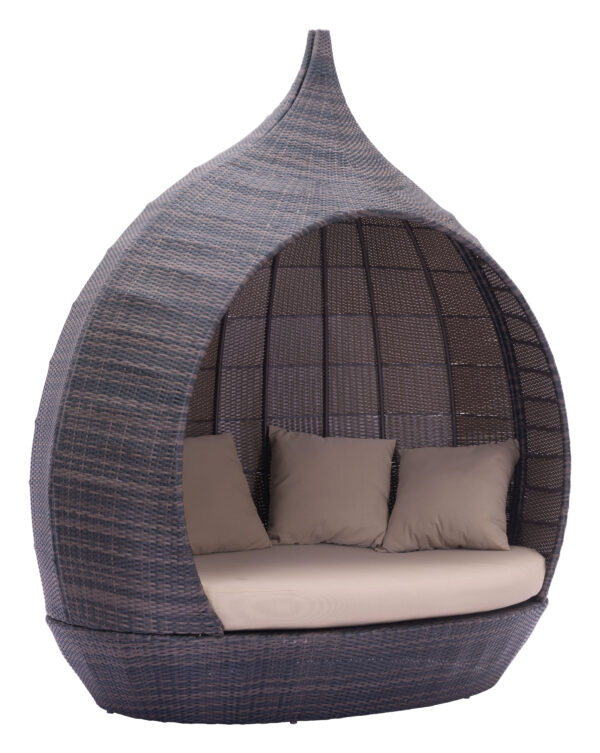 Martinique Beach Daybed Brown & Beige 703632 - Image 3