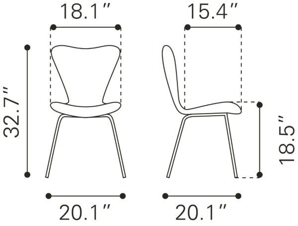 Thibideaux Dining Chair (set of 2) - Image 13