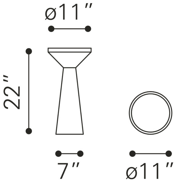 Omni Side Table Black 109083 - Image 5