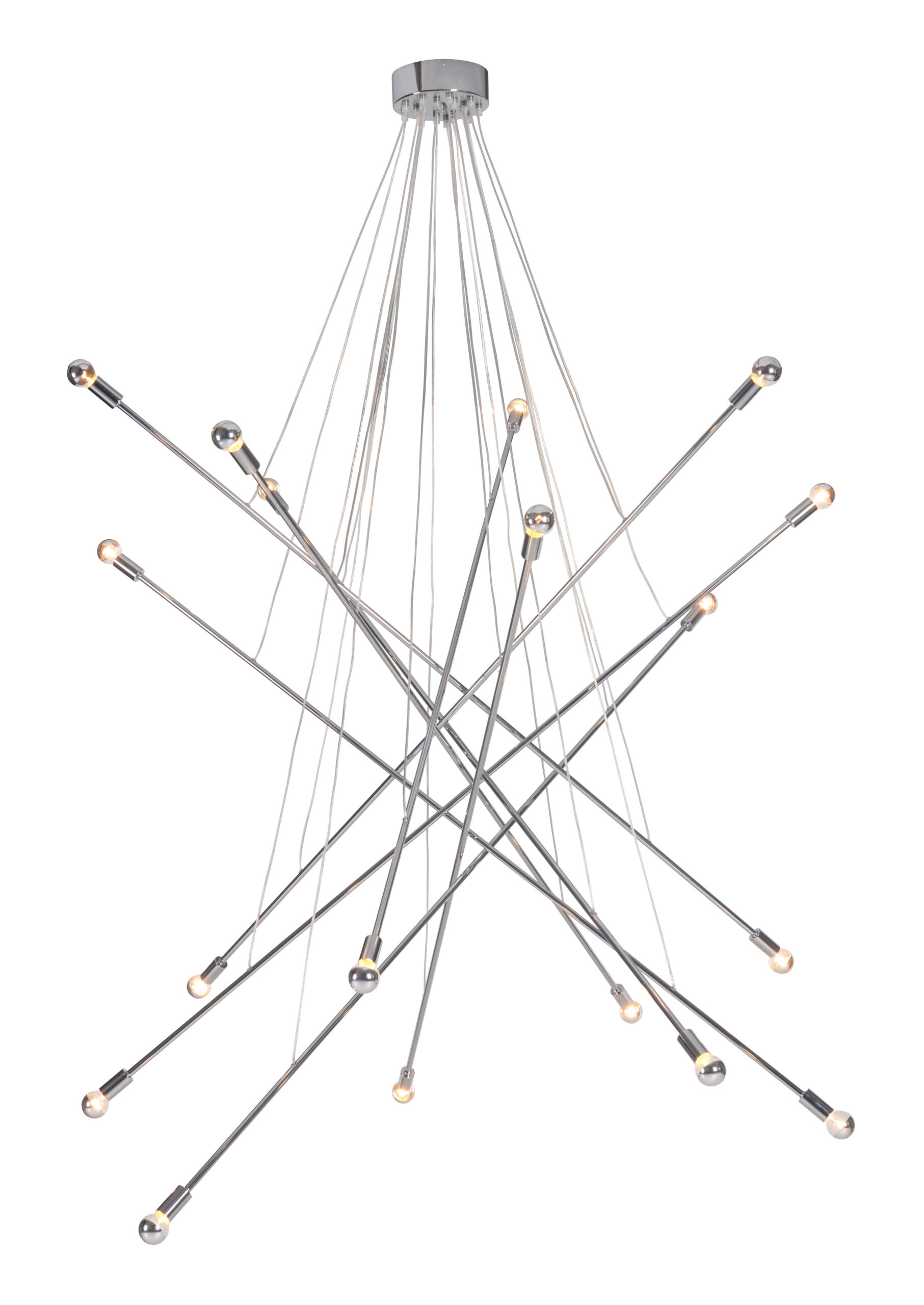 Belief Ceiling Lamp Chrome 50216