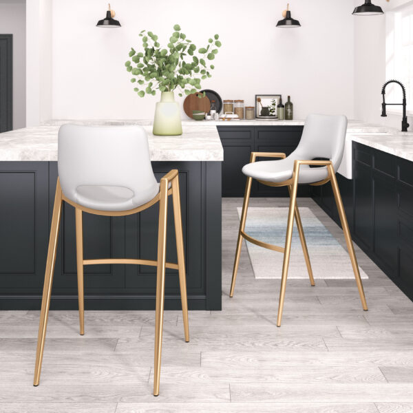 Desi Barstool Gold 109555 (set of 2) - Image 26