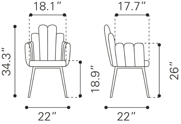 Noosa Dining Chair (set of 2) - Image 25