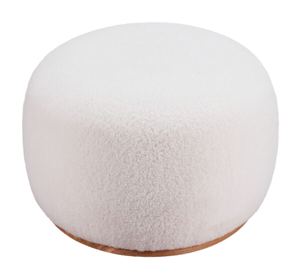 Amber Ottoman Cream 110085 - Image 3