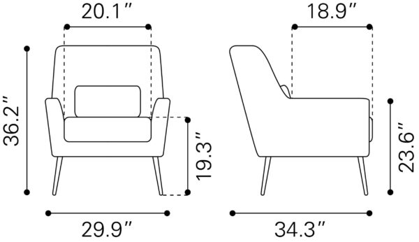 Ontario Accent Chair - Image 14