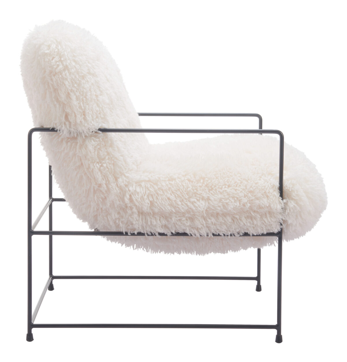Pelut Accent Chair White 110202 - Image 4