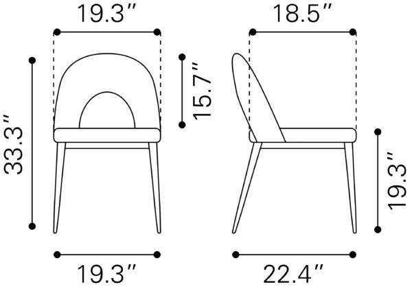 Menlo Dining Chair (set of 2) - Image 21