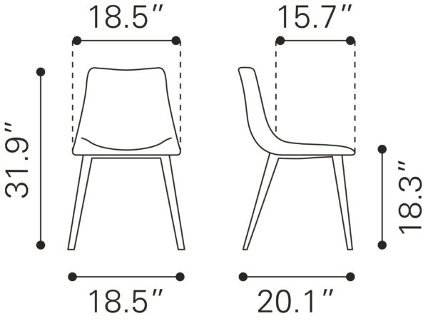 Daniel Dining Chair (set of 2) - Image 4