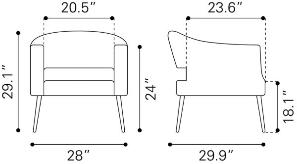 Berkeley Accent Chair - Image 3