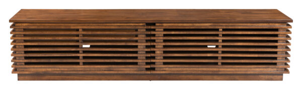 Linea Wide Entertainment Stand Walnut 110881 - Image 4