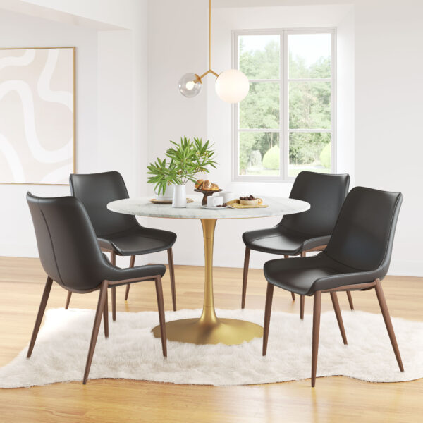 Magnus Dining Chair Walnut (set of 2) - Image 3