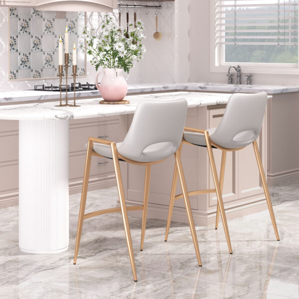 Desi Counter Stool Gold (set of 2) - Image 22