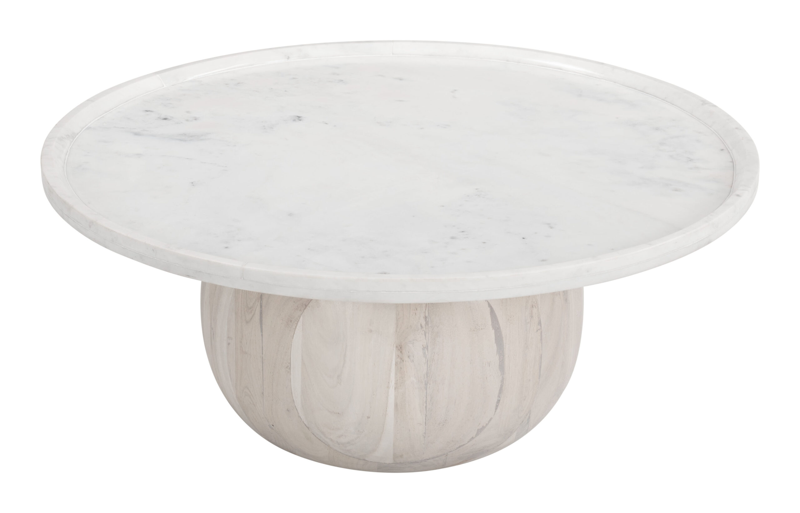Savona Coffee Table White & Whitewashed 109858