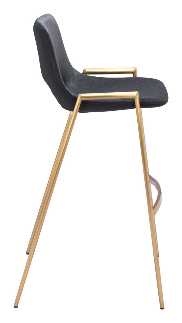 Desi Barstool Gold 109555 (set of 2) - Image 4