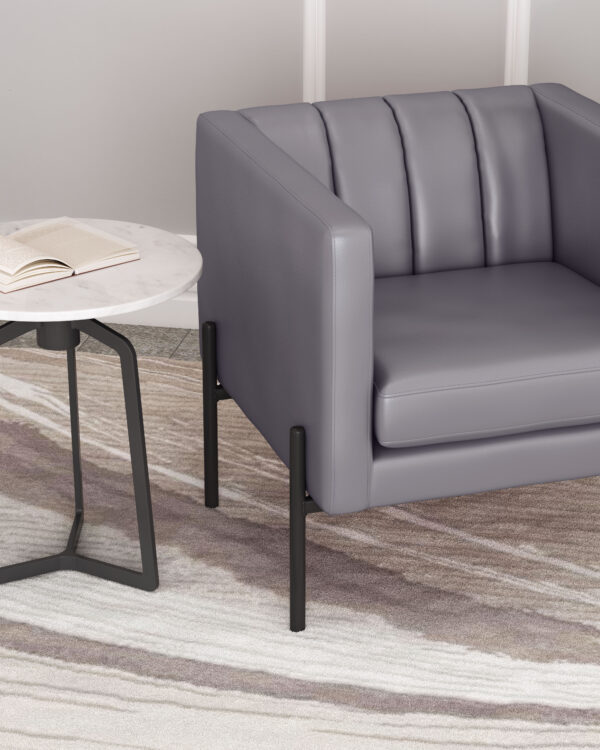 Jess Accent Chair Gray 101856 - Image 4