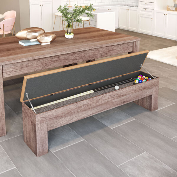 Bonker Storage Bench Brown 109497 (set of 2) - Image 5