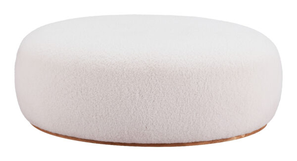 Amber Ottoman Cream 110085 - Image 4