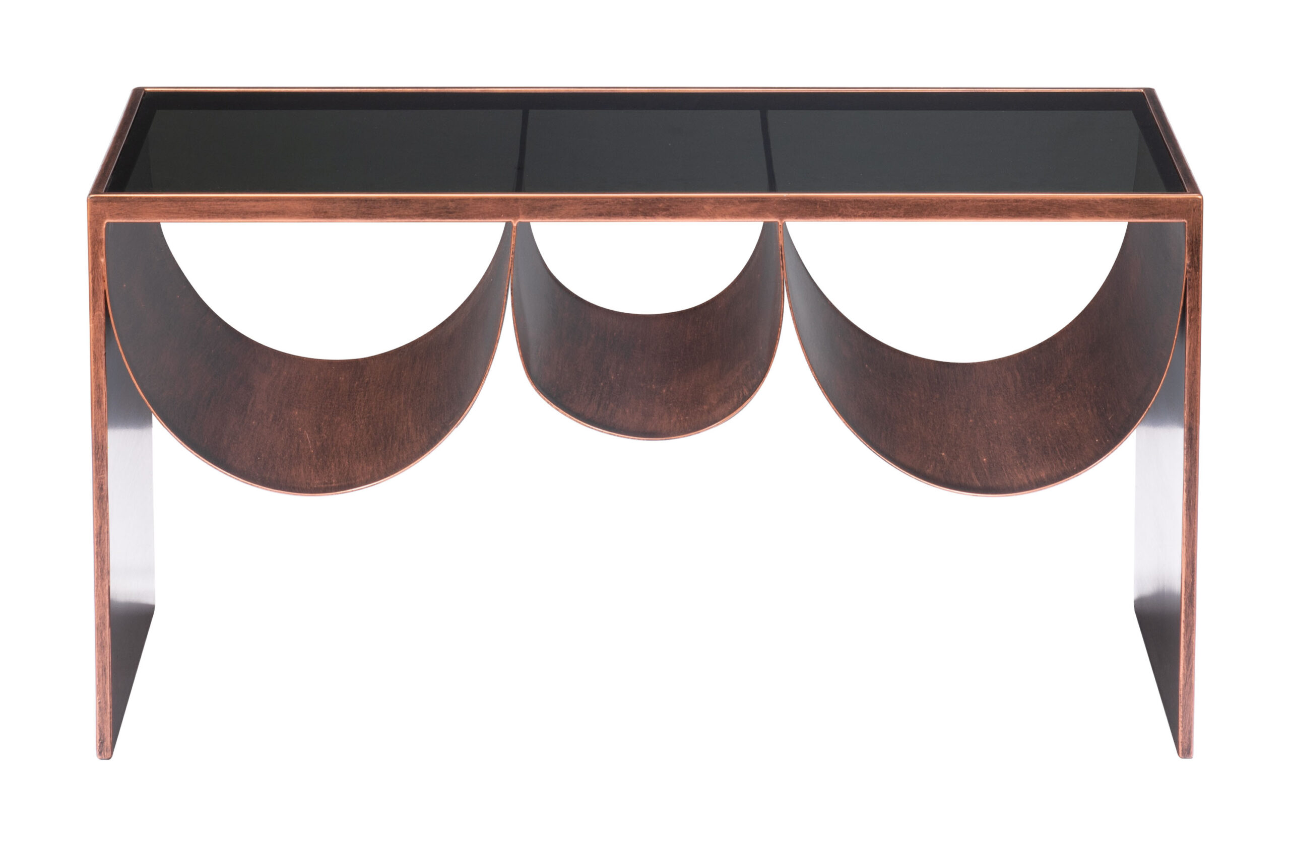 Aveiro Coffee Table Copper & Black 109841