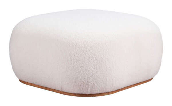 Azua Ottoman Cream 110084 - Image 4
