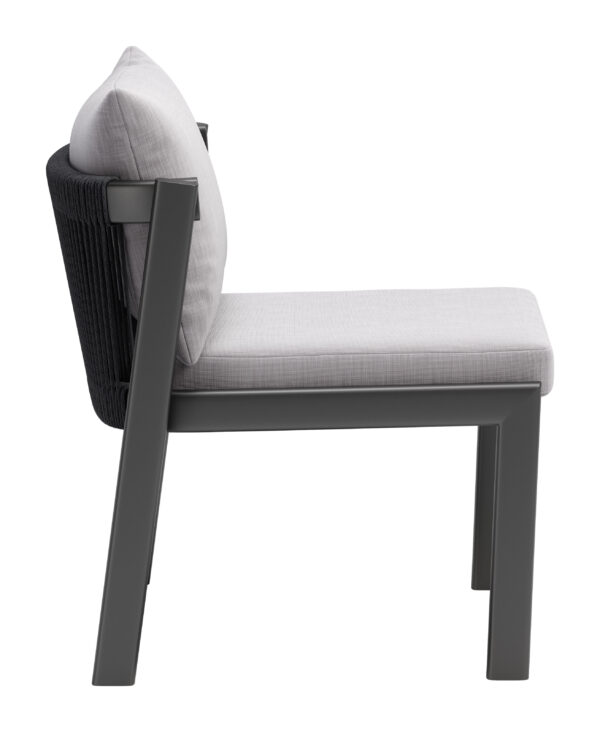 Horizon Dining Chair Gray 704008 (set of 2) - Image 4
