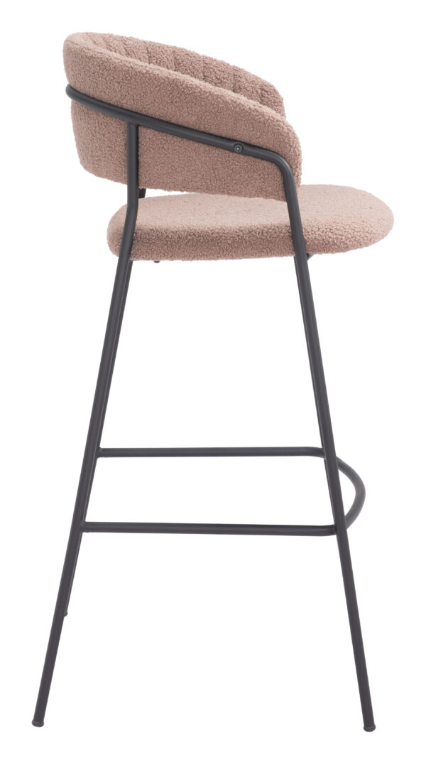 Josephine Barstool Brown 109674 (set of 2) - Image 4