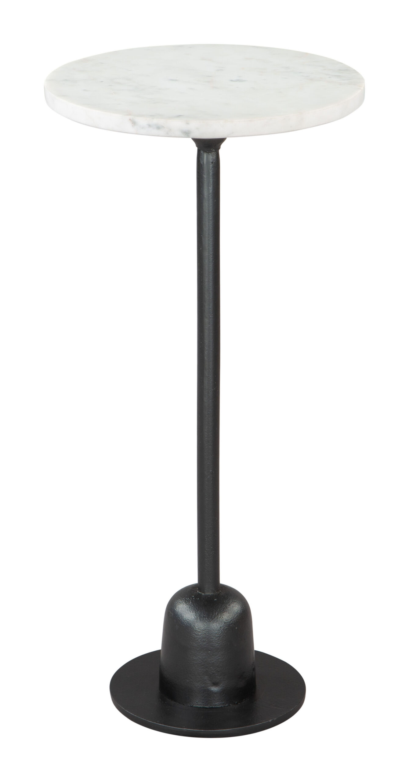 Woozy Side Table White & Black 109458