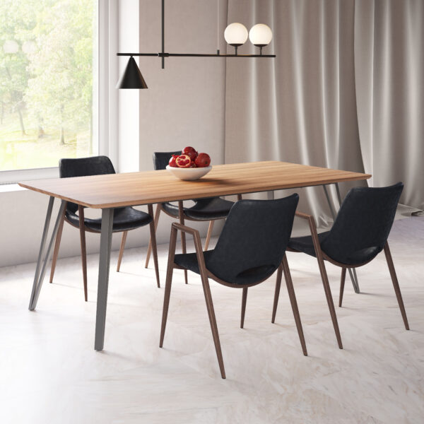 Desi Dining Chair Walnut (set of 2) - Image 20