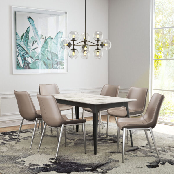Magnus Dining Chair Stainless Steel (set of 2) - Image 22