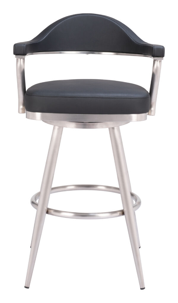 Vagur Swivel Barstool Black 110045 - Image 9
