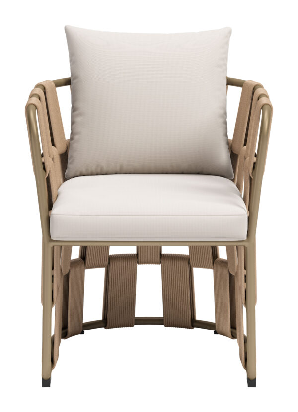 Quadrat Dining Chair White 704012 - Image 5
