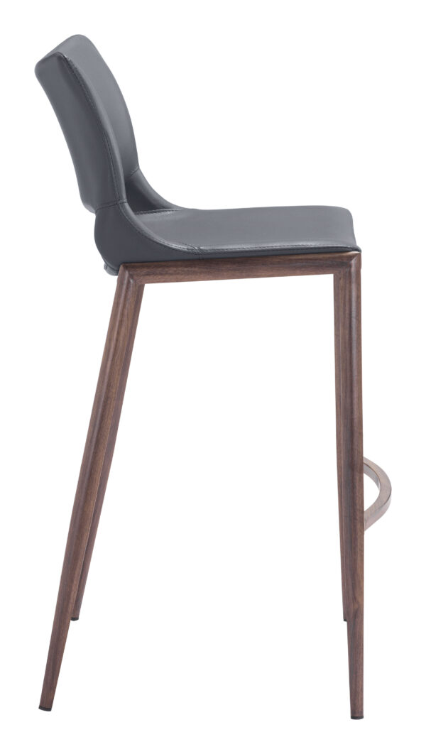 Ace Barstool Walnut (set of 2) - Image 5