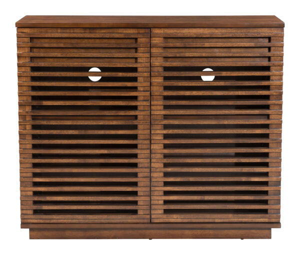 Linea Cabinet Walnut 199050 - Image 5