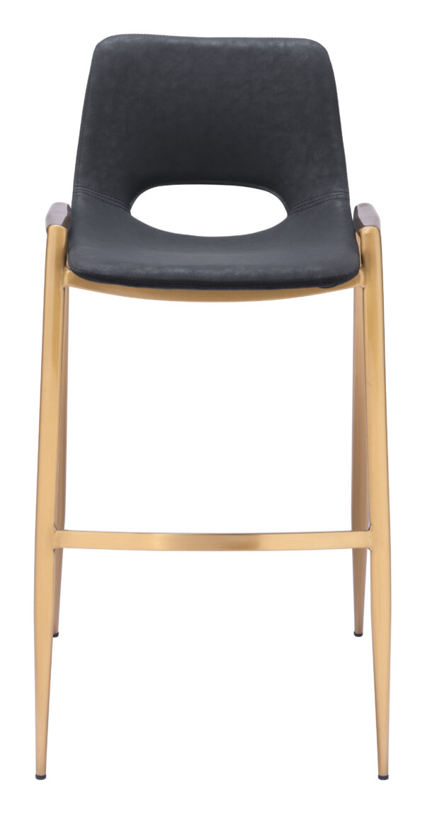 Desi Barstool Gold 109555 (set of 2) - Image 5