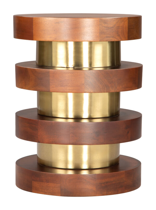Marigot Side Table Walnut 109774 - Image 6