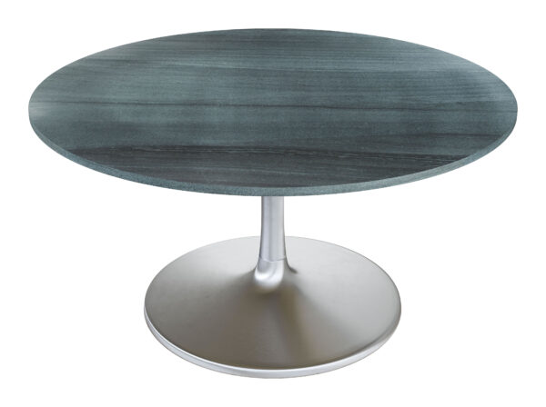 Metropolis Dining Table Gray & Silver - Image 14