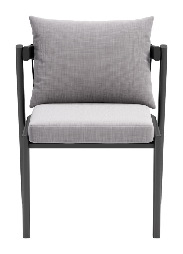 Horizon Dining Chair Gray 704008 (set of 2) - Image 5