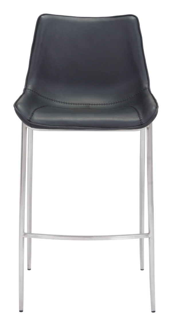 Magnus Barstool Silver (set of 2) - Image 5