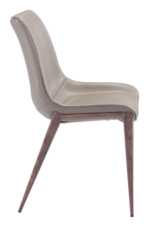 Magnus Dining Chair Walnut (set of 2) - Image 15