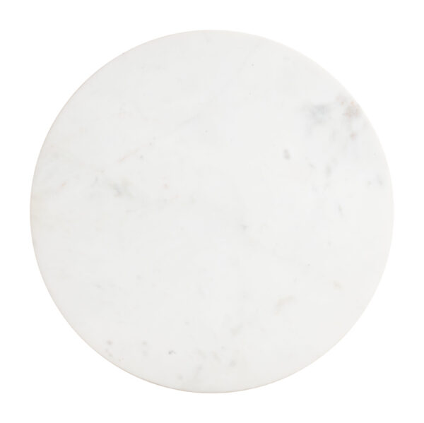 Mazara Side Table White & Whitewashed 109862 - Image 7
