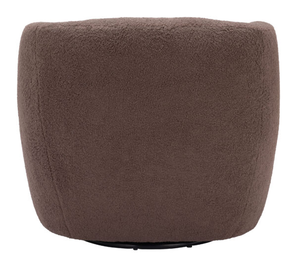 Govan Swivel Chair Brown 109958 - Image 6