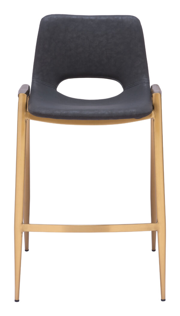 Desi Counter Stool Gold (set of 2) - Image 5