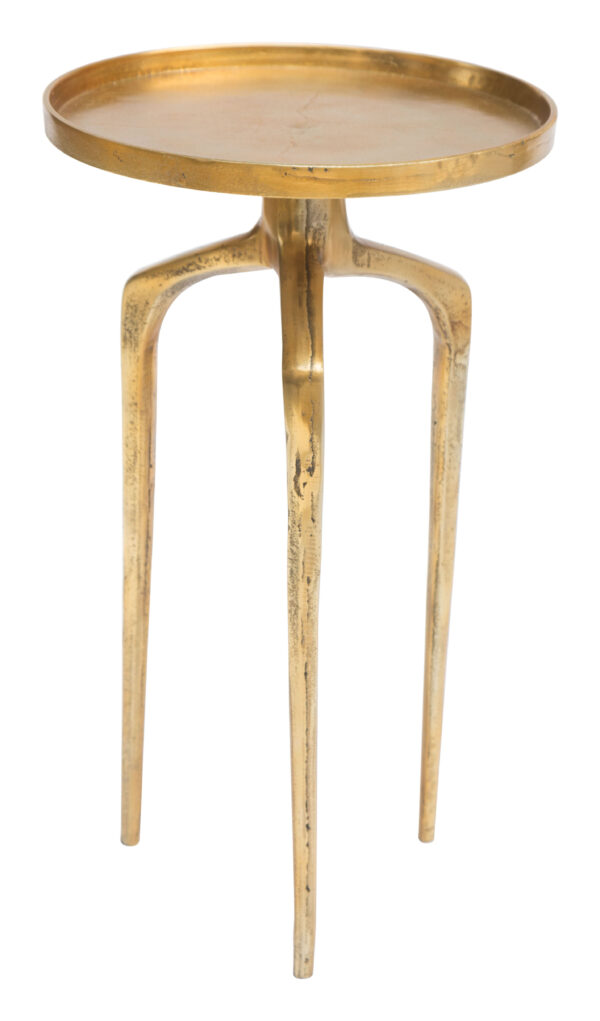 Como Accent Table Set Antique Gold 405002 - Image 6